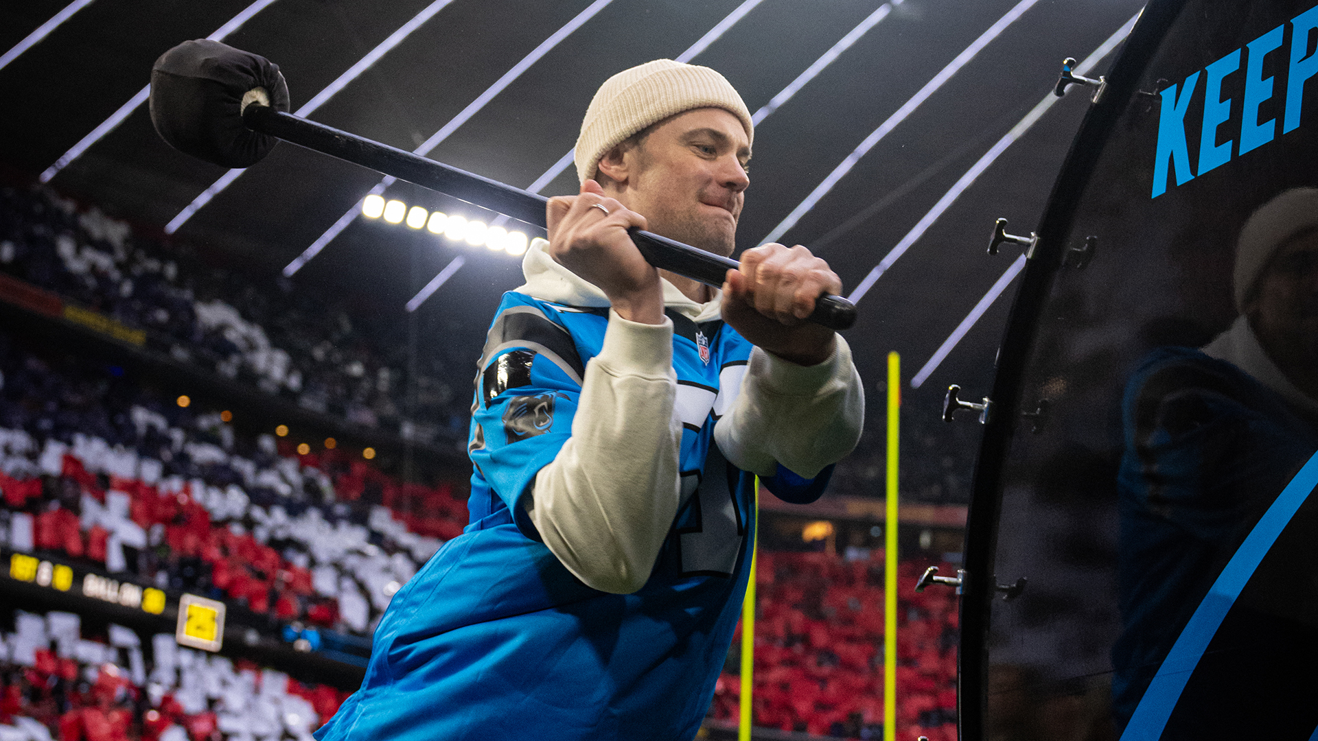 The NFL Munich Game between the New York Giants and the Carolina Panthers at the Allianz Arena