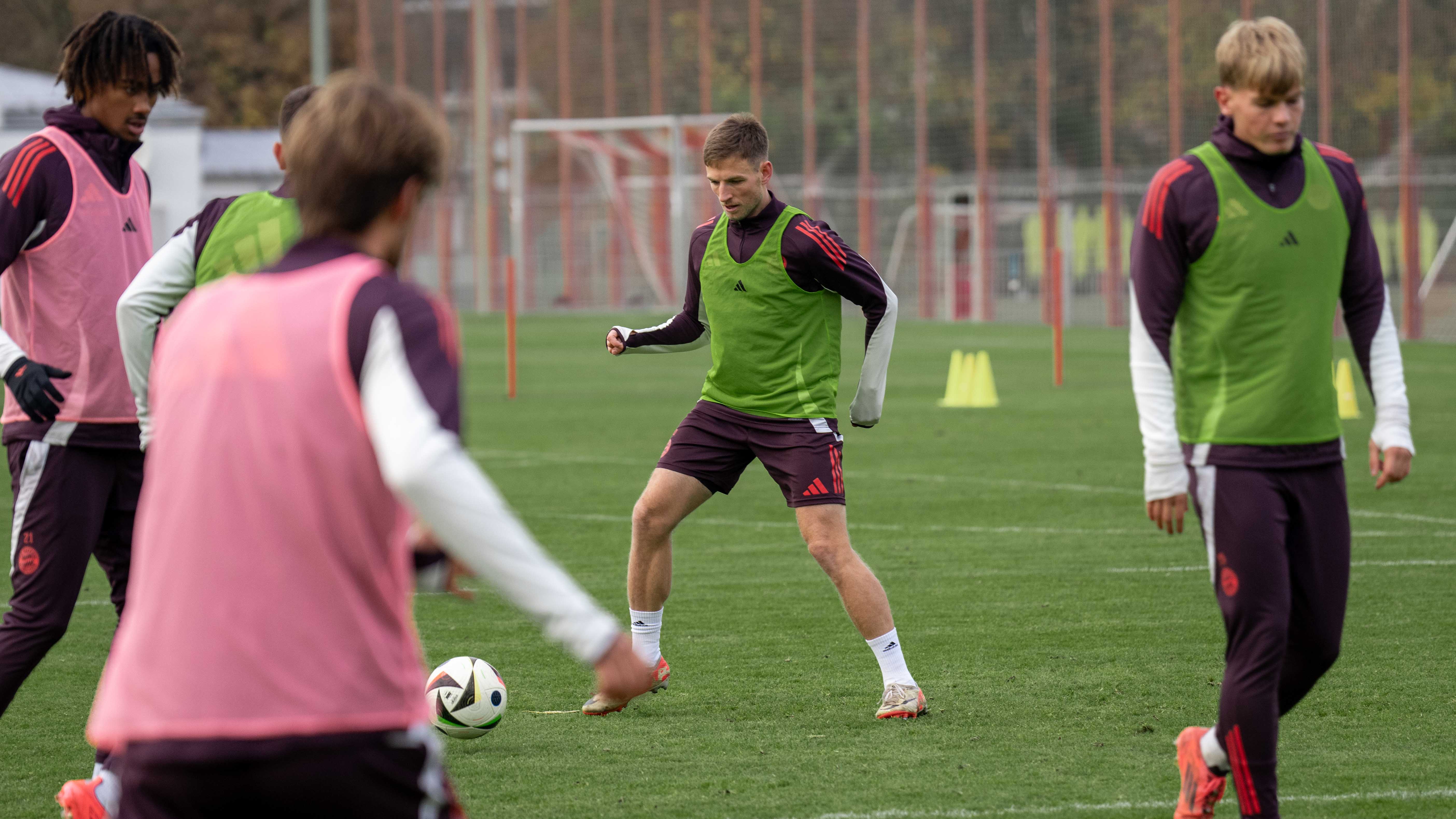 Timo Kern im Training vor dem Regionalliga-Spiel gegen den 1. FC Nuernberg II