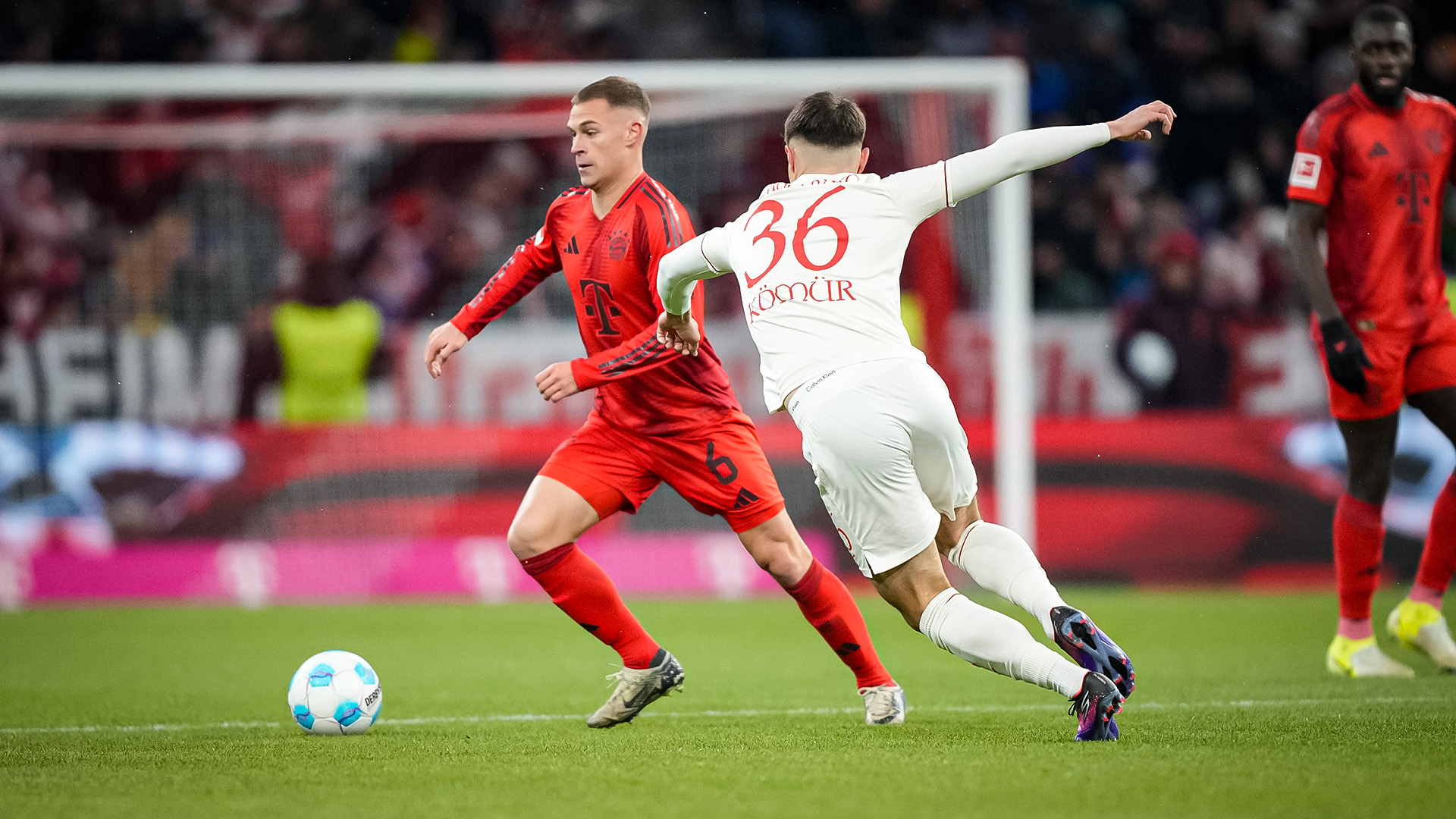 Joshua Kimmich praised his team's dominant display against Augsburg.