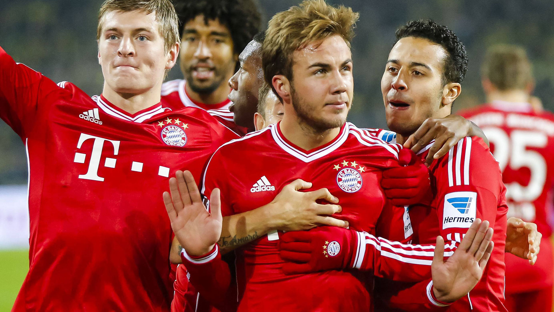 Goetze Jubel FC Bayern