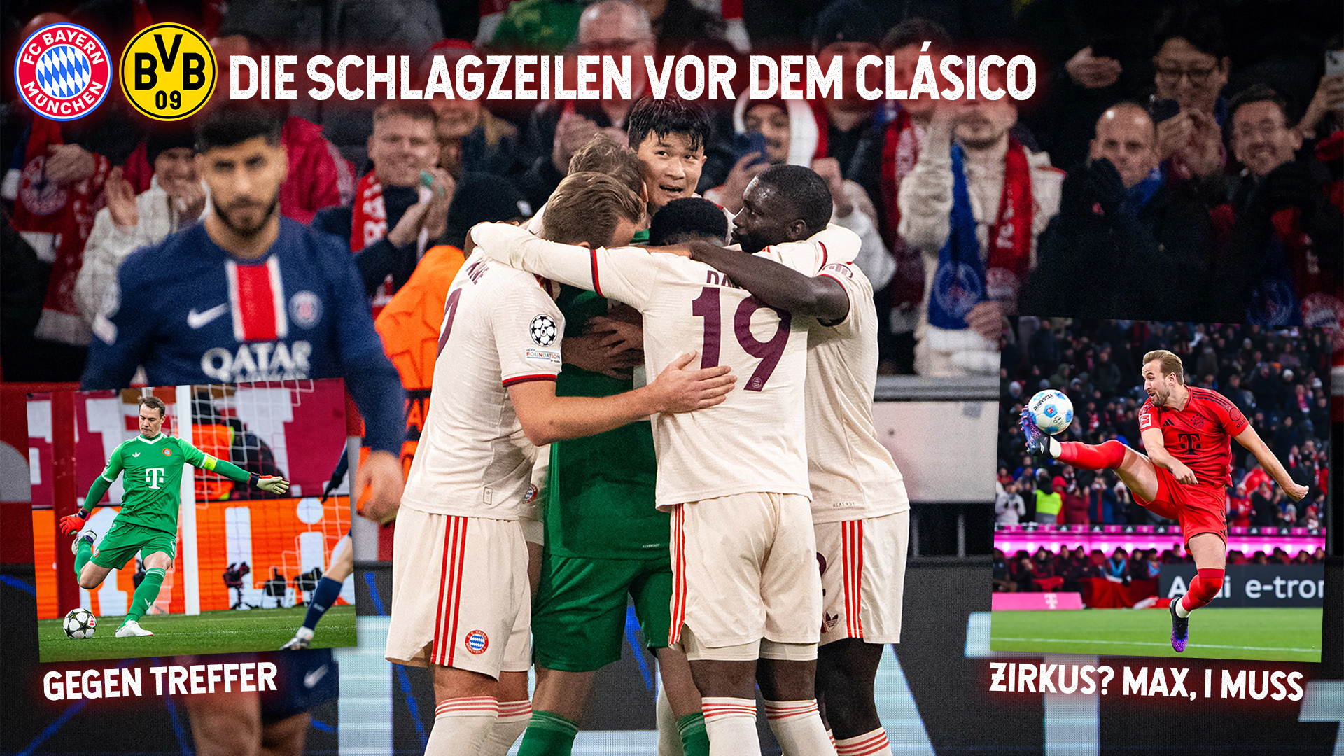 Die FC Bayern-Schlagzeilen zwischen PSG und BVB