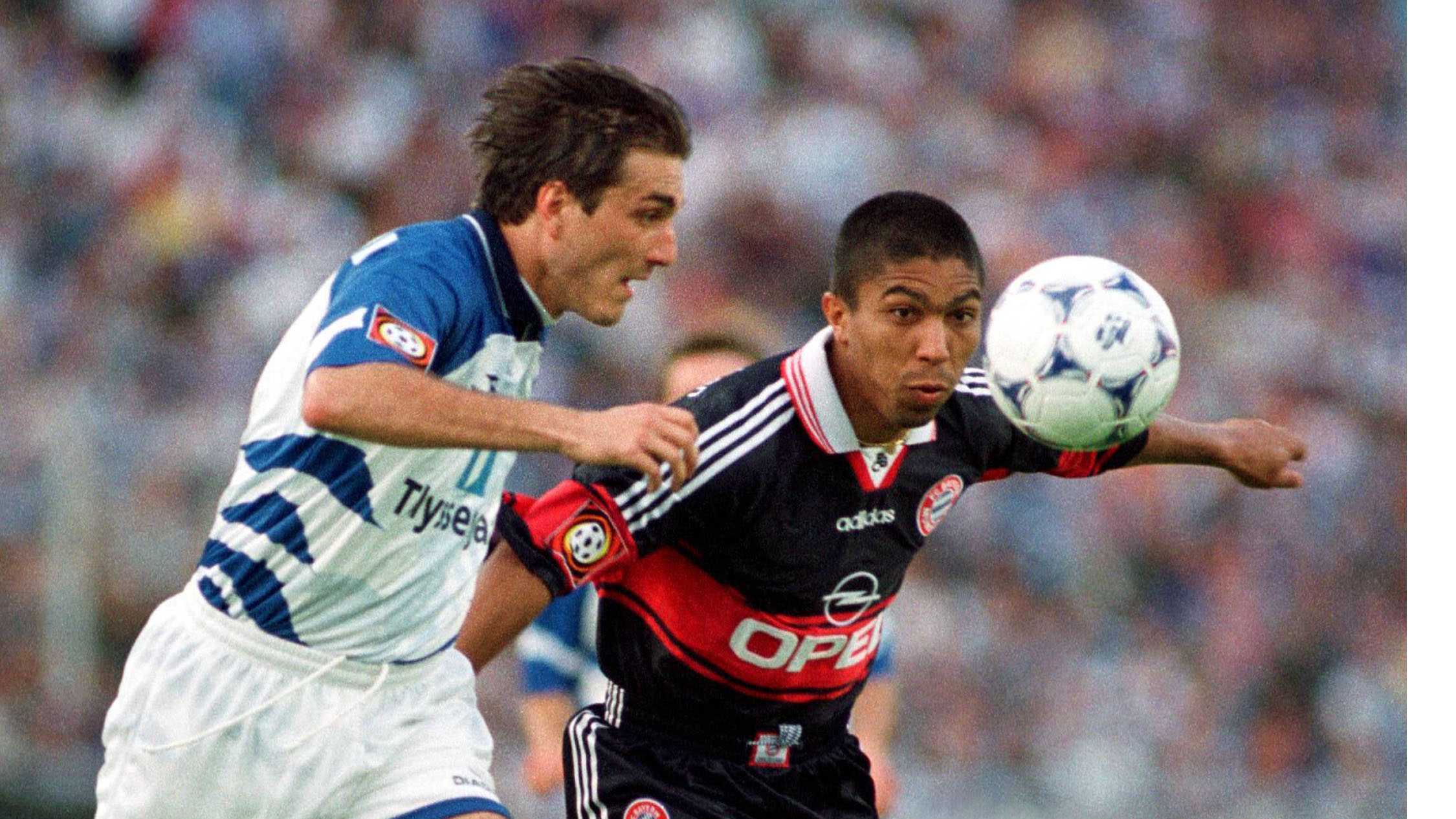 Giovane Elber im Pokalspiel gegen den MSV Duisburg 1998