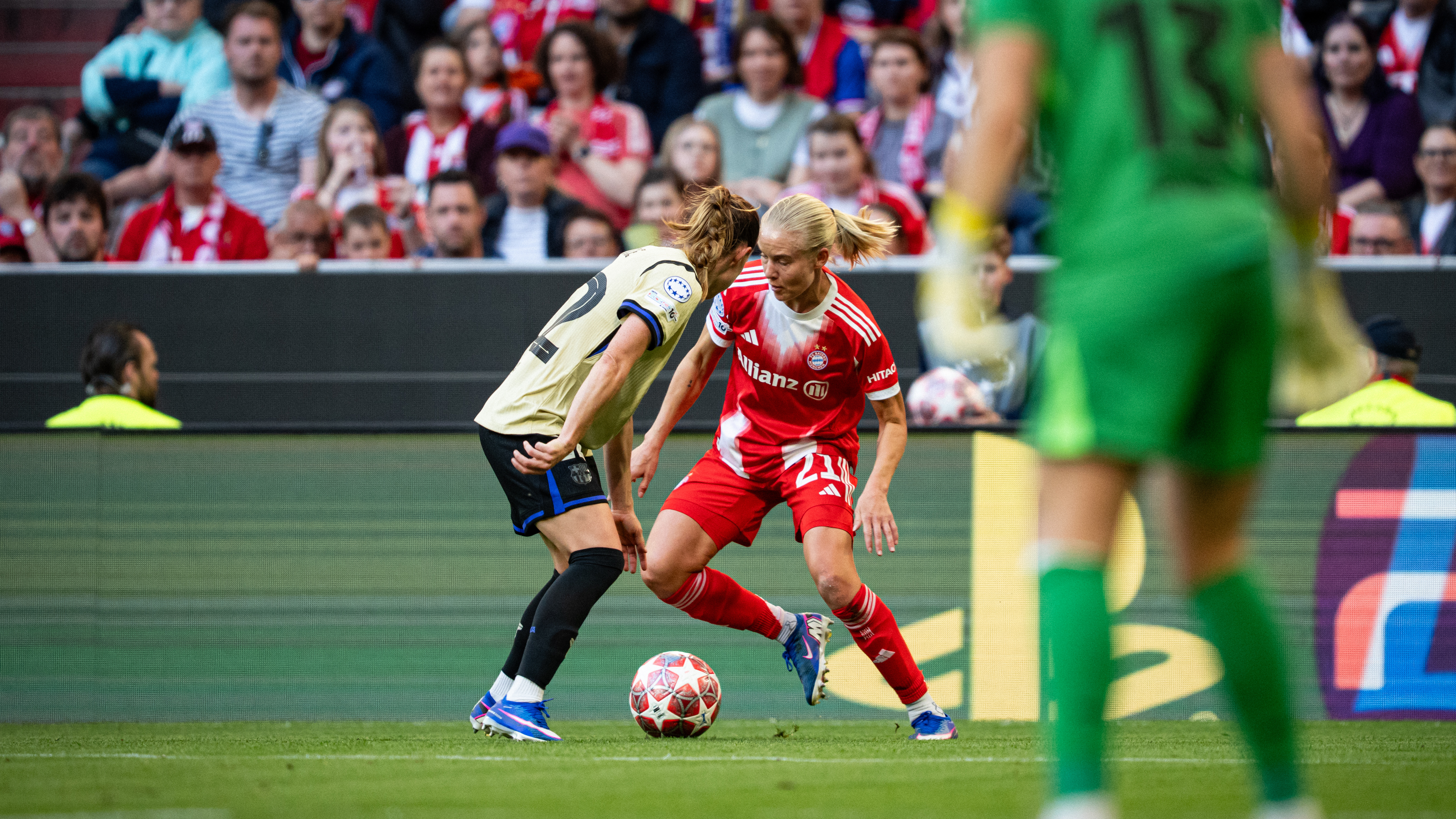 Bühl, Harder and Bayern’s belief of reaching the Champions League final