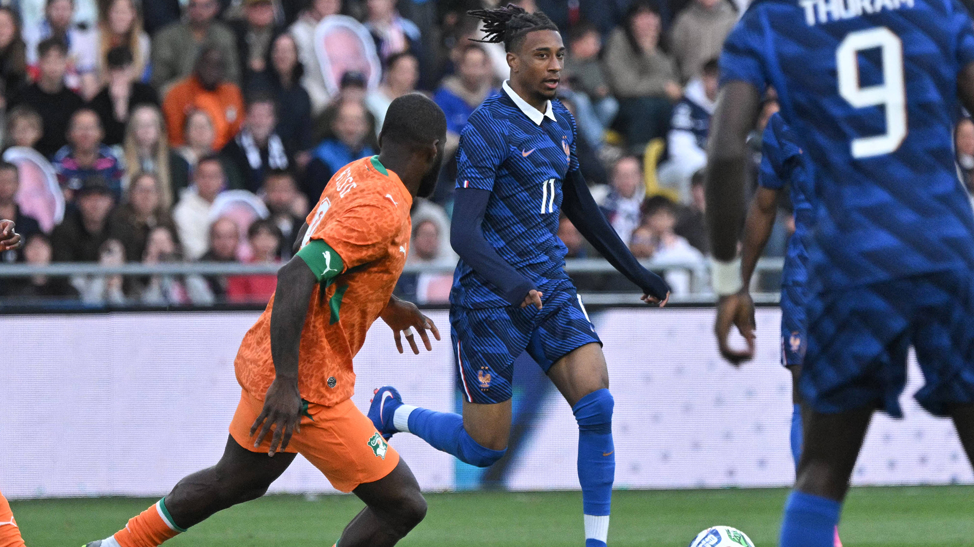 France lose to Ivory Coast