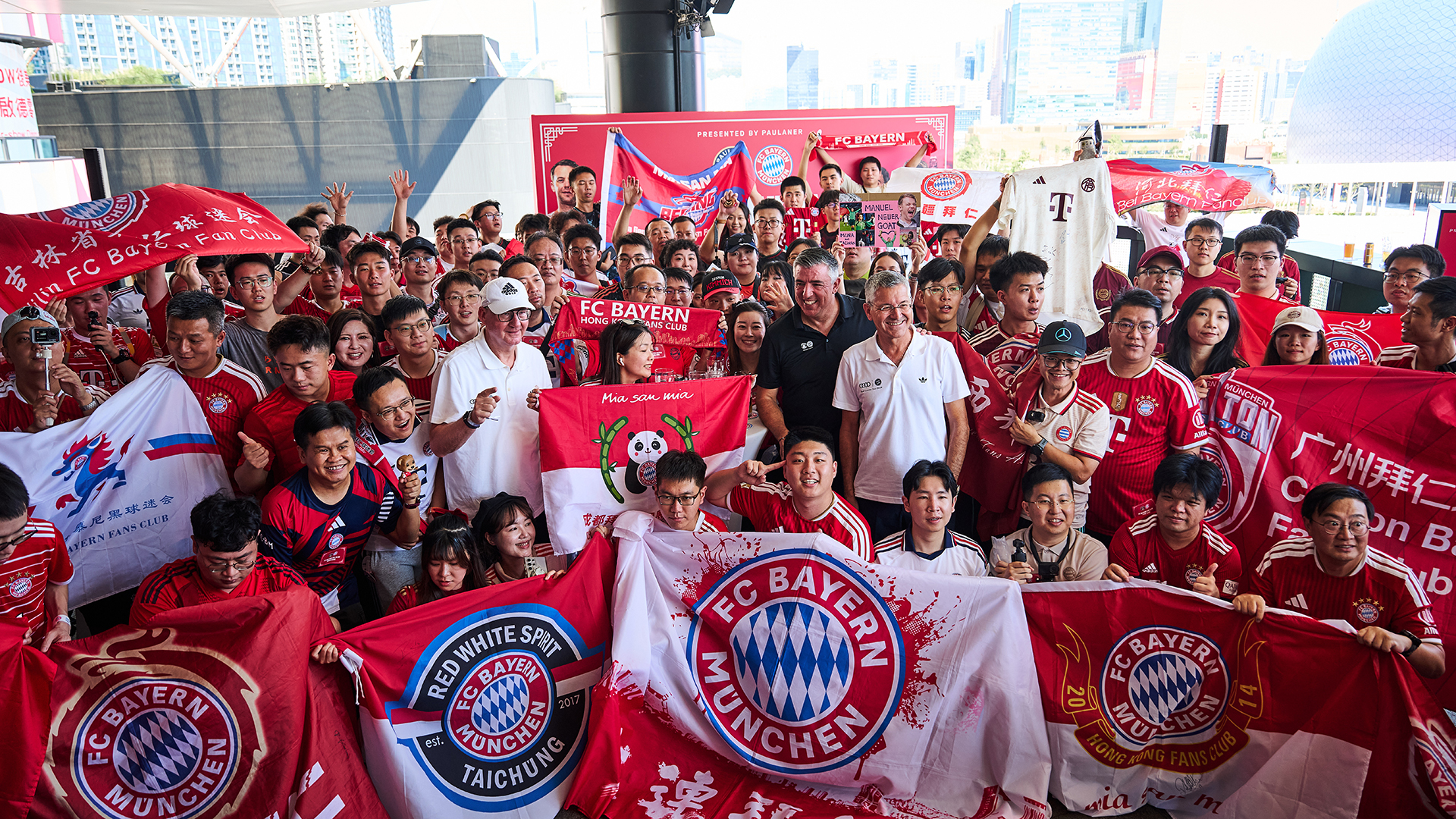 Herbert Hainer discusses FC Bayern's global reach at fan event in Hong Kong