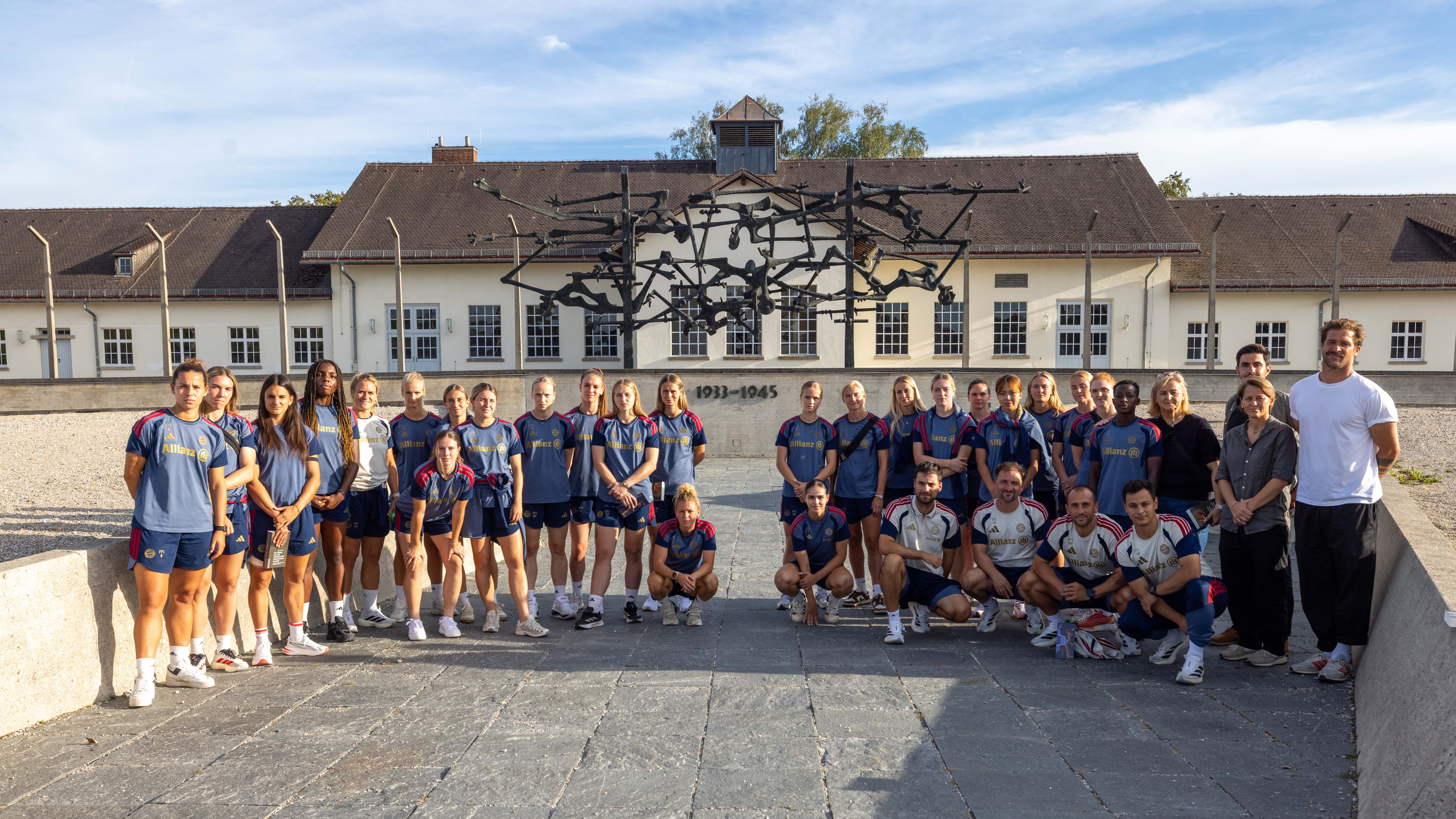 FC Bayern Women reflect on history at Dachau Concentration Camp Memorial