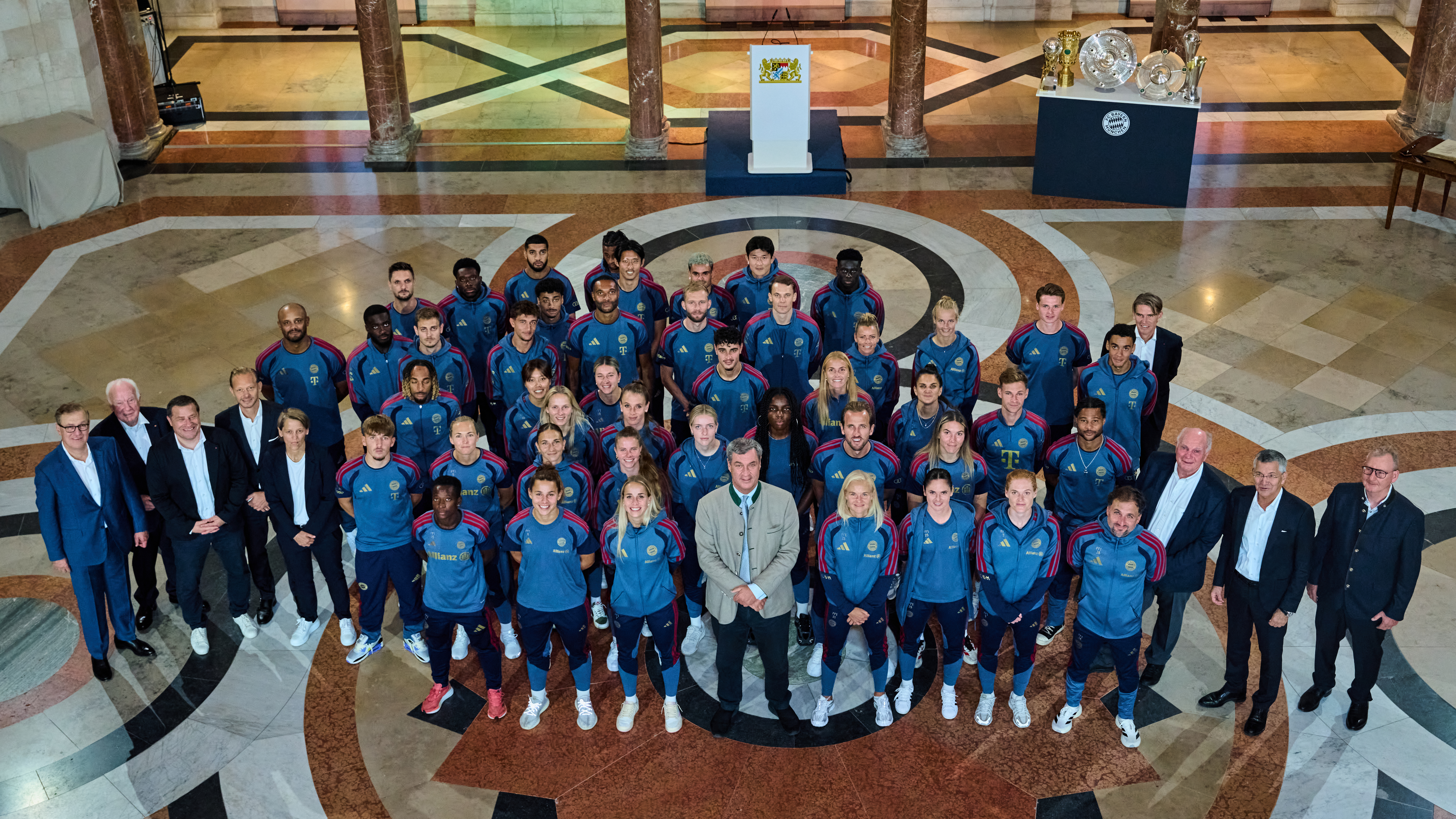 Herbert Hainer promotes diversity and unity at Bayern event