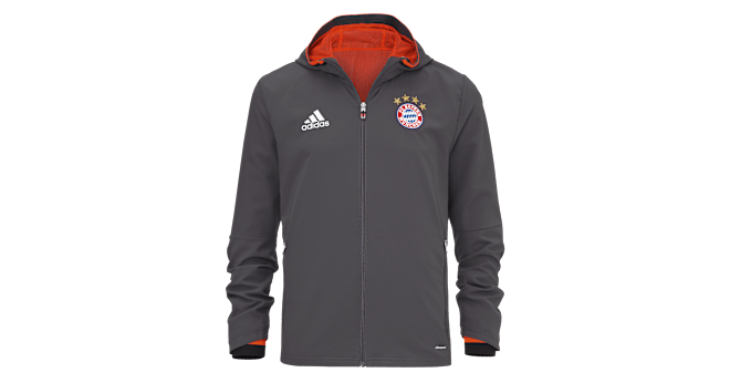 adidas Teamline Presentation Jacket grey | Official FC adidas Teamline Präsentationsjacke grau | Offizieller FC