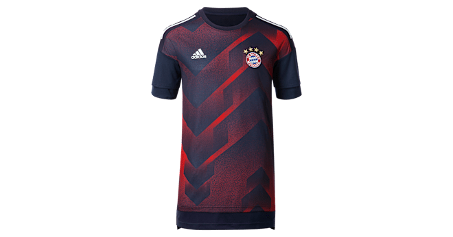bayern pre match jersey