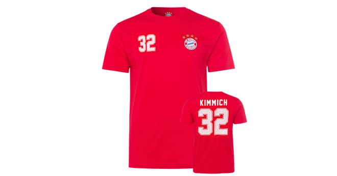 T Shirt Kimmich Official Fc Bayern Munich Store Kimmich played youth football for vfb stuttgart before joining rb leipzig in july 2013. t shirt kimmich official fc bayern munich store