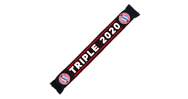 Scarf Triple Official Fc Bayern Munich Store