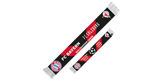 Ucl Scarf Fcb Fc Salzburg Official Fc Bayern Munich Store