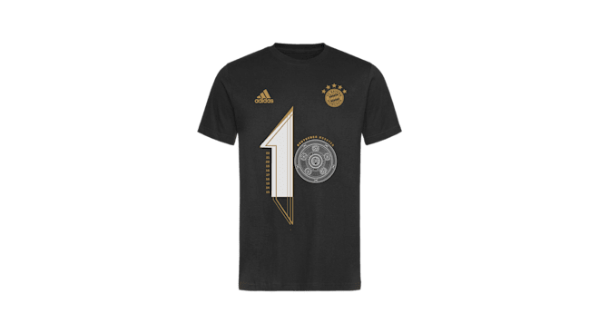 adidas black and gold t shirt